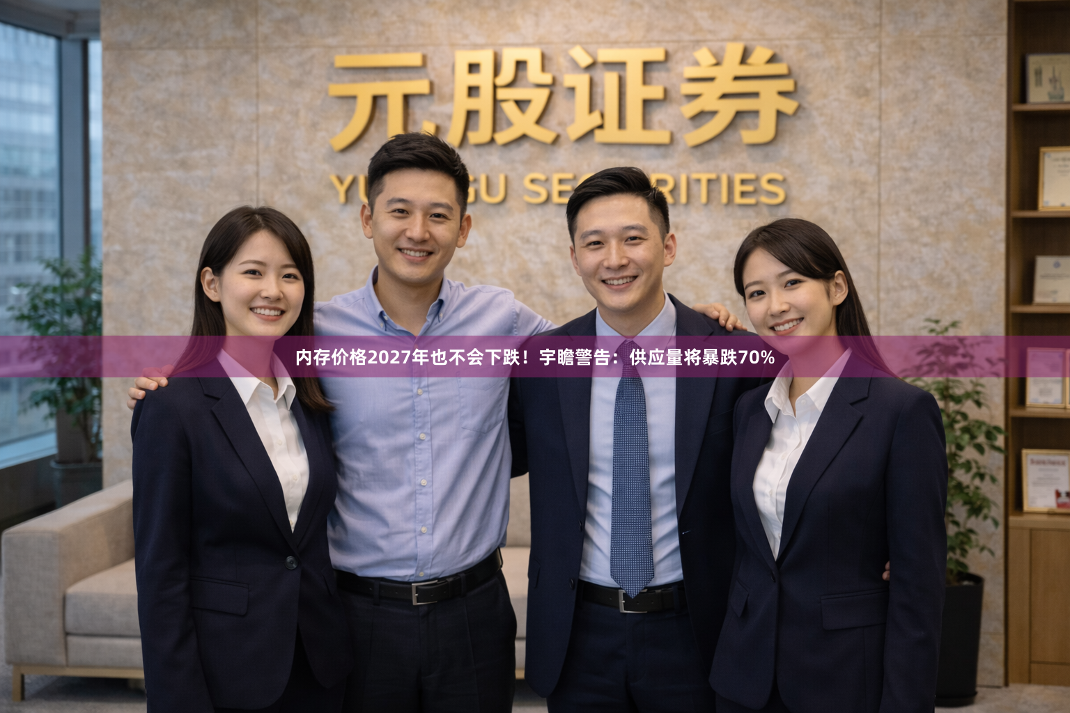 内存价格2027年也不会下跌！宇瞻警告：供应量将暴跌70%